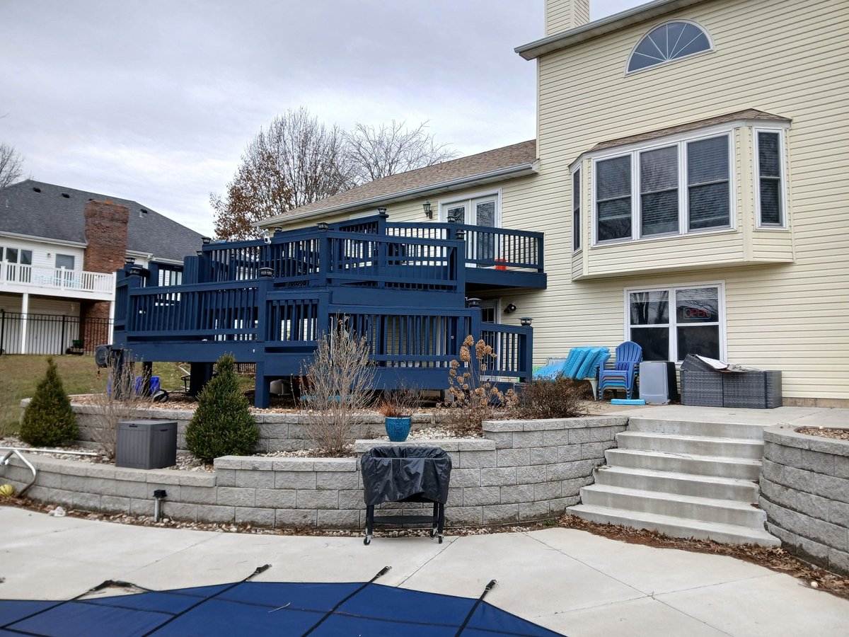 Deck Replacement with DrySpace & Lighting - Cottleville, MO