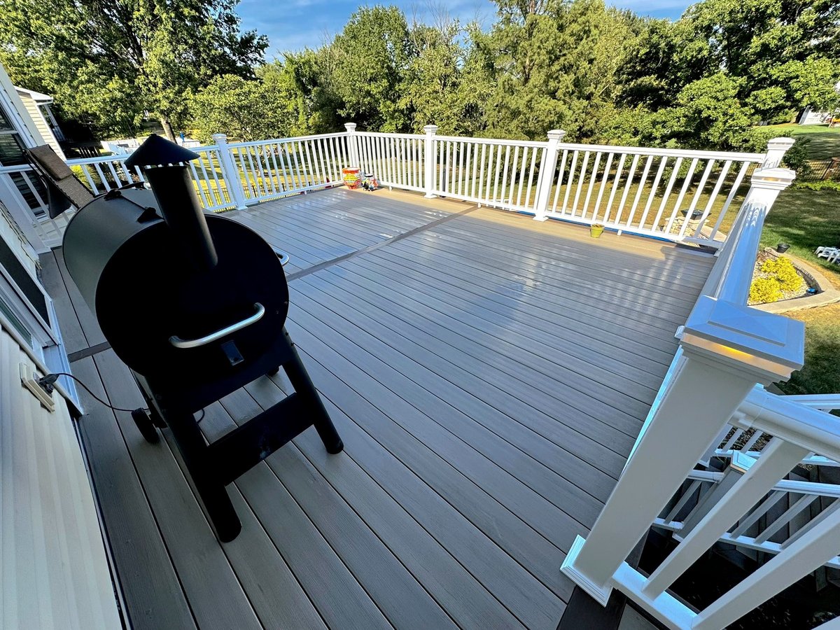 Deck Replacement with DrySpace & Lighting - Cottleville, MO