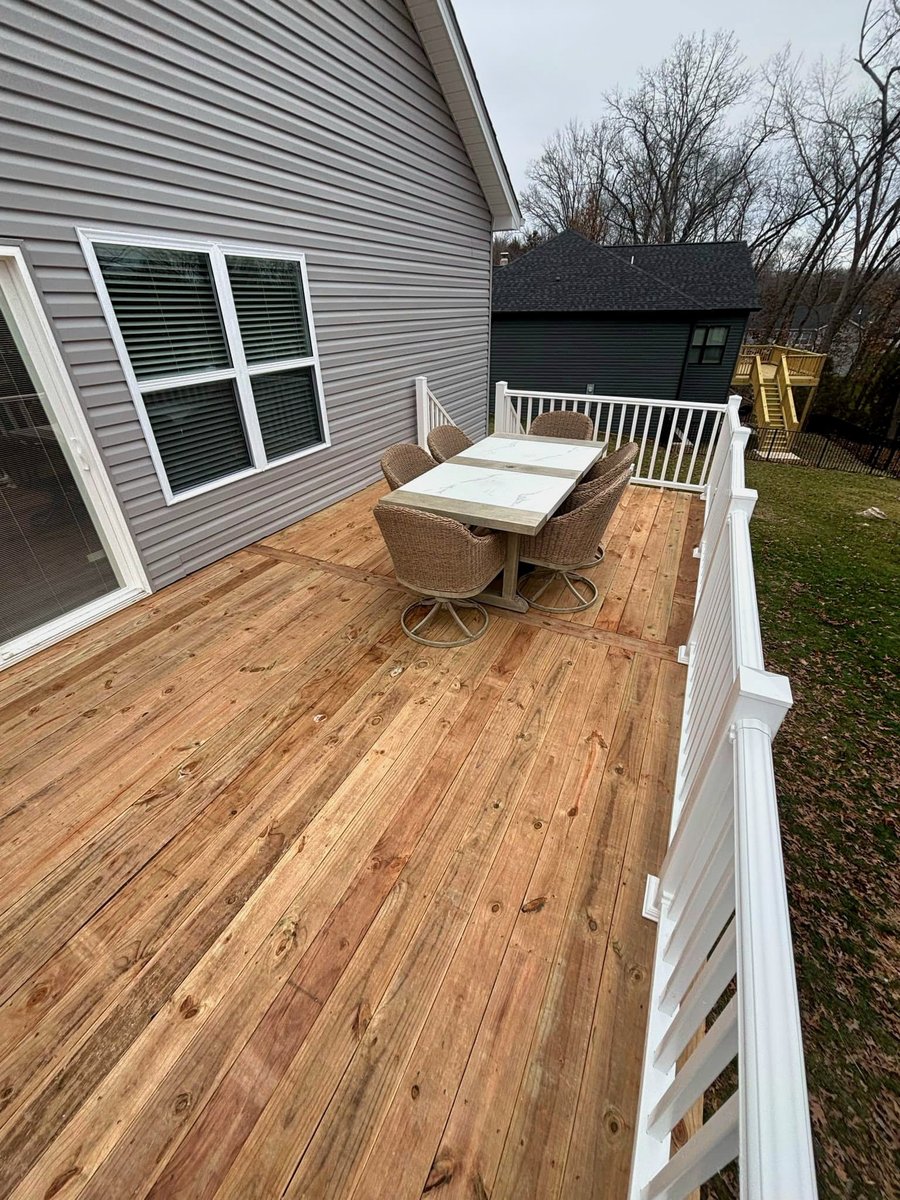 Pressure-Treated Deck Build - Foristell, MO