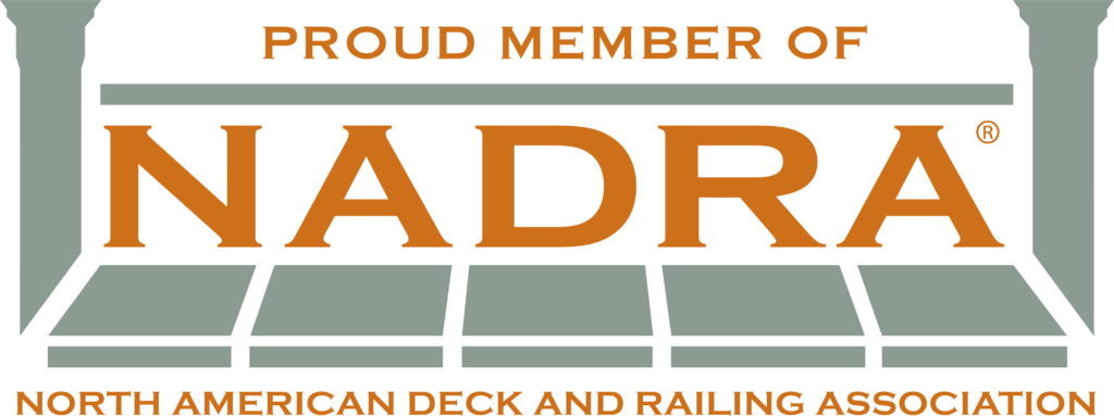 Proud member of the North American Deck and Railing Association